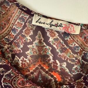 Lovely Multicolor Paisley Top